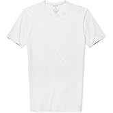 Tommy John Men's Slim Fit Crew Neck Undershirt, Cool Cotton Fabric, Slim Fit T-Shirt with Stay Tuck Design