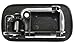 Evan Fischer Interior Door Handle compatible with Honda Civic 92-95 Front RH Inside Gray Plastic Sedan (=Rear RH)