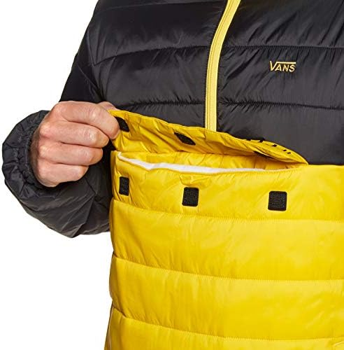 vans yellow windbreaker