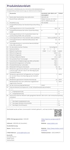 MEDION 125,7 cm (50 Zoll) QLED Fernseher (Fire TV, 4K Smart TV, Dolby Vision HDR, Dolby Atmos, Prime Video, Bluetooth, DVB-T2, MD 850800) 9