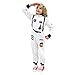 Adventuring Astronaut Children's Halloween Dress Up Theme Party Roleplay & Cosplay Costume (Youth Medium (5-6)) White