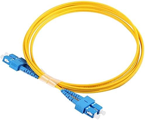ipolex SC to SC Fiber Patch Cable Single Mode, 1G/10GB OS2 Fiber Optic Cable, Duplex 9/125μm Fiber Optic Internet Cable - Image 3