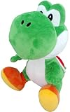 Little Buddy Toys Nintendo Official Super Mario Green Yoshi Plush, 6