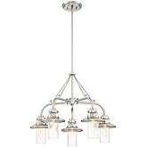 DESIGNERS FOUNTAIN 91585-SP Chandelier, Satin Platinum