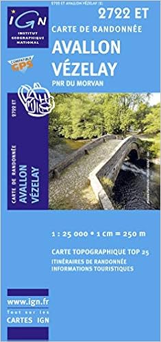 Amazon Fr Top 25 1 25000 2722 Et Avallon Vezelay Pnr Du Morvan Ign Livres