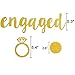 Engaged Banner Bunting Wedding ,Bridal Shower , Engagement Party Decoration Supplies, Favors(banner)
