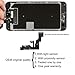 Vimour Proximity Sensor Light Motion Flex Cable with Front Camera, Facing Camera Replacement for iPhone 6s Plus 5.5 inches