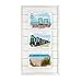 Prinz 3 Opening Seaside Wood Plank Collage Frame, 5 x 7, White