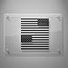 Yoonek Graphics American Flag United States Decal Sticker for Car Window, Laptop, Motorcycle, Walls, Mirror and More. # 816 (3