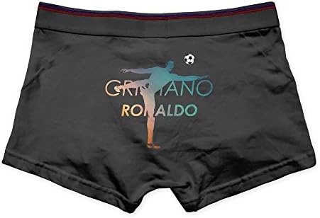 Cotton Stretch Cristiano Ronaldo Image Football Boxer Briefs