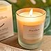 Home + Decor Premium Soy Scented Candles - Organic Non-Toxic Hand-Poured Toasted Vanilla Candle - Natural Long-Lasting Burn