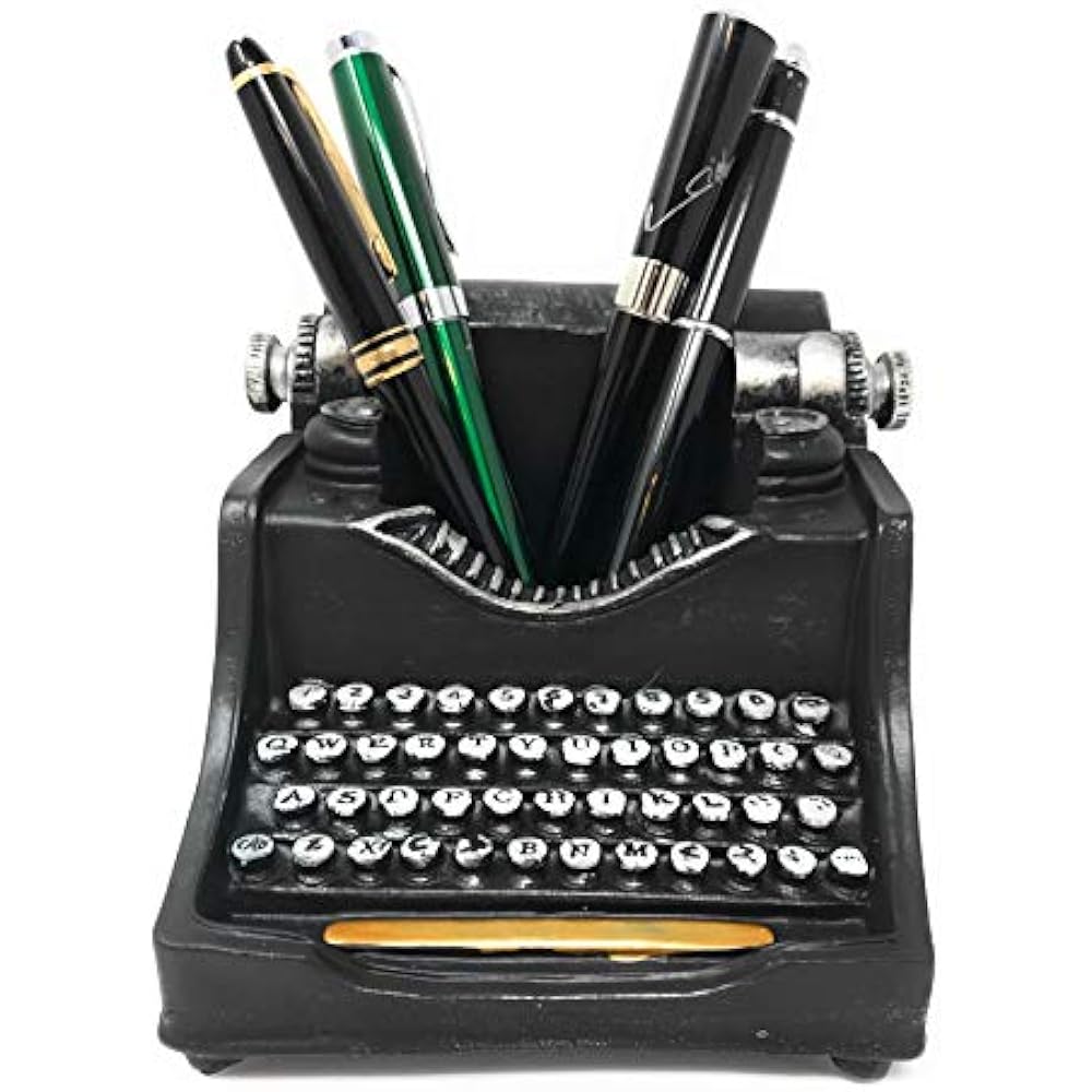 Retro/Shabby Chic/Vintage Typewriter Pencil Holder For Desk/Desk