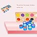 Sensory Wooden Teaching aids Tactile Board Kindergarten Children Toys Touch and Match Board for Kids Sensory Toy Colorful Tactile Search and Match Soft Textures Sensory Memory Game
