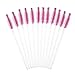 Makeup Brush , Sandistore 50pcs Disposble Eyelash Brush Mascara Wands Makeup Cosmetic Tool (Hot Pink) by Sandistore