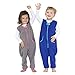 baby deedee Fleece Kicker Sack with Feet Sleep Bag, 18months-2T, Slate