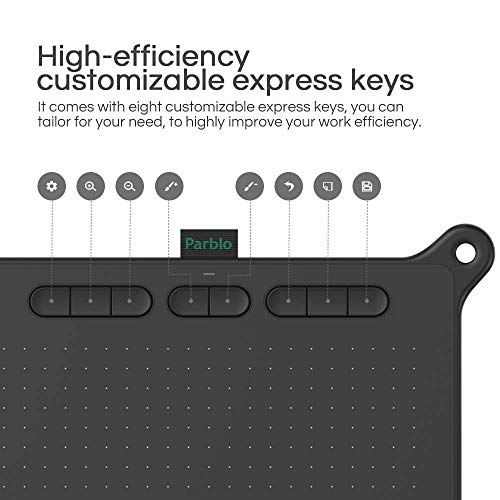 Graphics Drawing Tablet, Parblo Ninos M 9\