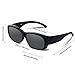 Ewin O02 Polarized Fit Over Sunglasses Prescription Wear Over Glasses for Men Women Driving Cycling Fishing and All Outdoor Activities