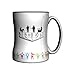Boelter Brands The Beatles Relief Mug, 14-Ounce, Help