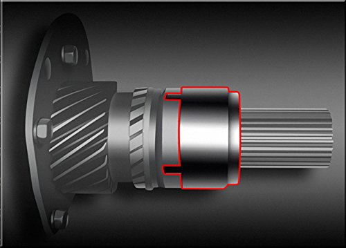 Black Path - Fits Dodge Ram 2500 & 3500 4x4 5th Gear Lock Nut Retainer Set 5.9L Cummins NV4500