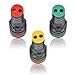 TOVOT 4PCS Energy Saving Indicator Light AD16-22D/S AC/DC 110V 20mA Red Green Yellow and 2 Position Rotary Select Selector Switch