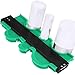 10 Inch Multi-functional Contour Gauge Plastic Profile Gauge Multifunctional Shape Duplicator Edge Shaping Measure Ruler for Professional Precise Measurement (Regular Wide, Green)