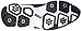 PUMA Men's Golf ACE Shoe, White/Black/High Risk Red, 10 M US