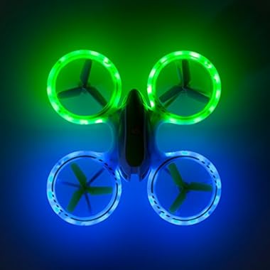 Force1 Mini Drones for Kids – UFO 3000 Small Drones for Beginners w/ 2 Kids Drone Battery Cells, Mini Quadcopter LEDs and Easy Toy Drone Remote Control