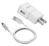 Charger Adapter 2A + Micro USB 2.0 Cable for Samsung Galaxy S6 | S4 | Edge | Note 4 | Note 5 | S7 | Edge