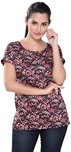 B Gorgeous Printed Cotton Top