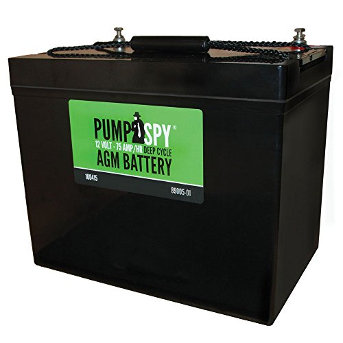 PumpSpy 12V 75 Ah Maintenance Free AGM Deep Cycle Battery Pricepulse