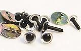 Sassy Bears 6mm Translucent Clear Safety Eyes for Bear, Doll, Puppet, Plush Animal and Craft - 10 Pairs