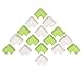 Baby corner Protector, SoMarkt 16Pcs Soft Thick Table Furniture Baby Corner Guards safety Protector to Absorb Impact Protect Your Loved Ones(8 Beige and 8 Green)