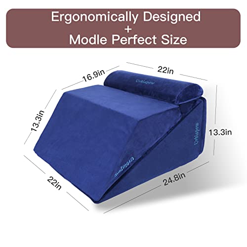 URBLAPOW UPⅡ Wedge Pillow Bed Wedge Pillow ,Back Support Wedge