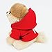 GUND Itty Bitty Boo #033 Hoodie Plush, Red, 5