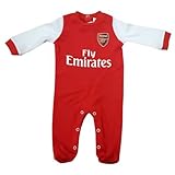 Official Arsenal FC Sleepsuit RW 0/3 Months
