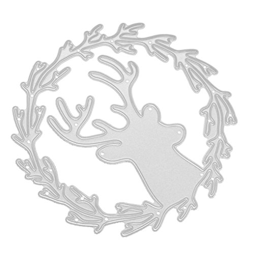 Merry Christmas Metal Cutting Dies Stencils Scrapbooking Embossing DIY Crafts by TOPUNDER B