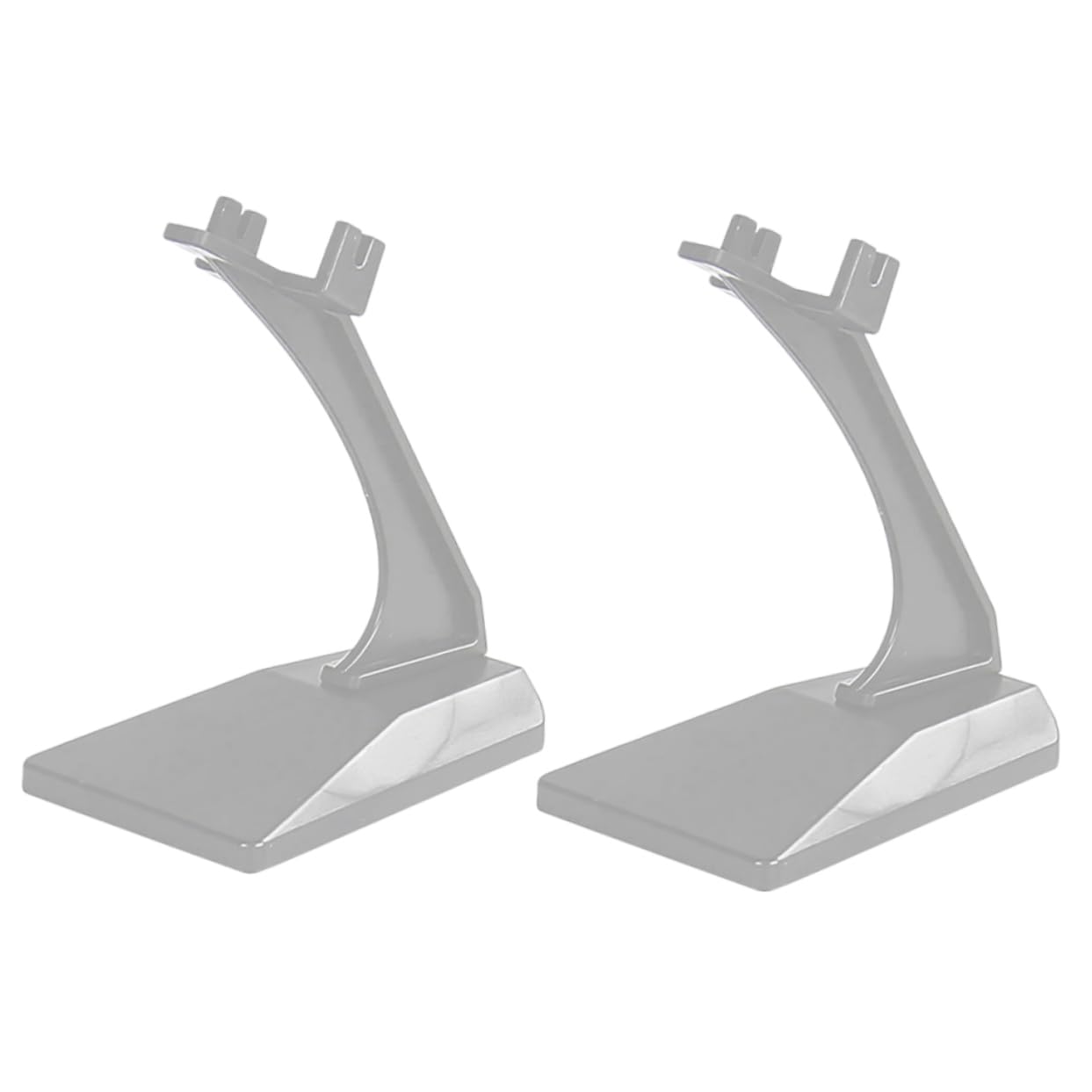 STOBOK Aircraft Model Stand 2Pcs Set 3.5 Inch Display Base Holder for 1/72 Scale Plane Model Storage and Desktop Decoration