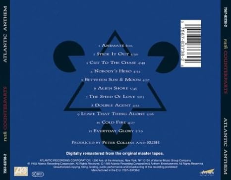 Rush Counterparts Remastered Amazon Com Music