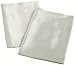 Aiking Home 2 Pieces of Colorful Shiny Satin Queen Size Pillow Cases, Ivory