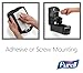 PURELL 1305-D1 2 Piece LTX-7 Advanced Instant Hand Sanitizer Foam Refill Dispenser Kit