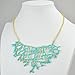Jane Stone Hot Sale Fashion Vintage Turquoise Jewelry Tree Branch Necklace Modern Choker Jewelry Trendy Collar Necklaces Top Selling Women's Jewelry(Fn0738)