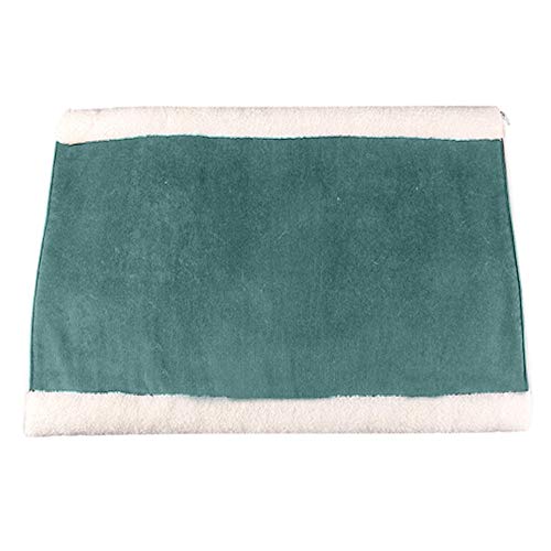 Cat Sleeping Bag, Inkach Tent Bed Liner Mat for Small Dogs Comfy Cave Pet House Soft Fleece Tunnel Winter Warm Nest Cover (L, Green) - Thumbnail 3