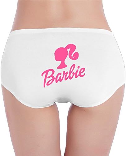 Barbie Famous Fashion Logo Design Fashion Hipster Bikini Sexy Hipster Underwear Women White