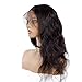 Sedittyhair MALAIKA Full Lace Wig with baby Hair 18 inch Lace Human Hair Wigs for Black Women Brazilian Body Wave Lace Wigs with Pre Plucked Hairline 130% Density