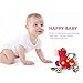 Baby Toys for Car Seat and Infant Stroller Activity, Cute Red Horse Kids Hanging Music Toy for Crib