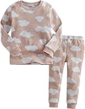 Vaenait Baby 12M-7T Kids Boys Sleepwear Pajama Top Bottom 2 Pieces Set Long Cloud