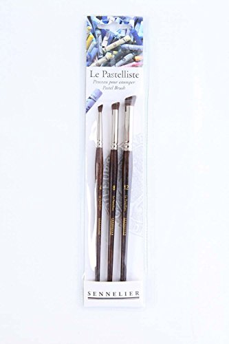 Sennelier Le Pastelliste Pastel Brush Set 3Pc - //coolthings.us