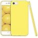 kwmobile Case Compatible with Apple iPhone SE (2022) / iPhone SE (2020) / iPhone 8 / iPhone 7 Case - Protective Slim TPU Phone Cover - Soft Matte Finish - Yellow Matte