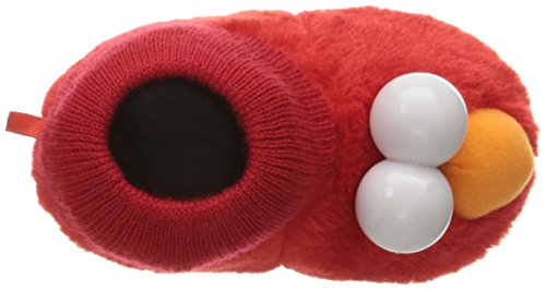 Sesame Street Baby Elmo Puppet Slipper, Red, 9/10 Child US Toddler