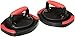 Amazon Basics Pushup Handles with Rotating Base Exercise Equipment - 10.6 x 9 x 5.5 Inches, Red